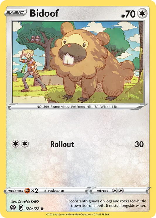 Bidoof 120/172 - Brilliant Stars (NO)