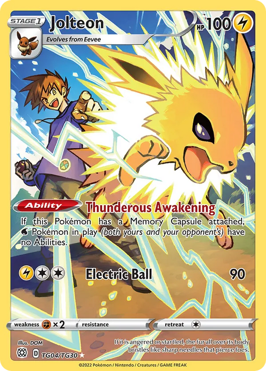 Jolteon TG04/TG30 - Brilliant Stars Trainer Gallery (HO)