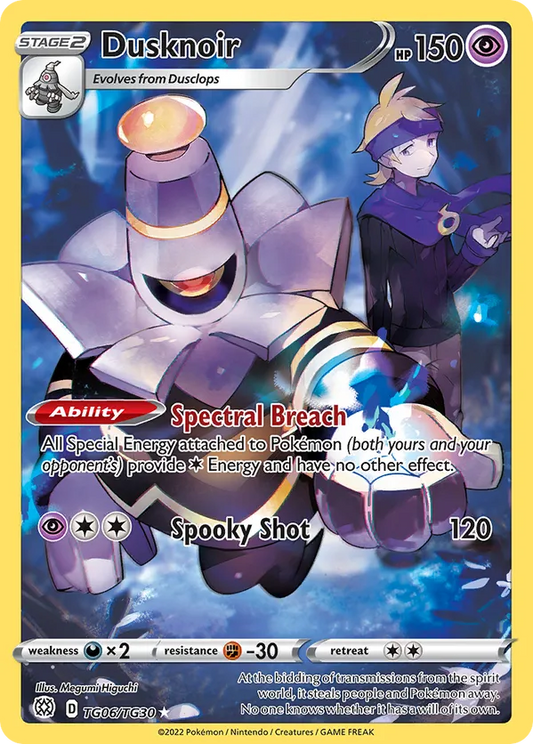 Dusknoir TG06/TG30 - Brilliant Stars Trainer Gallery (HO)