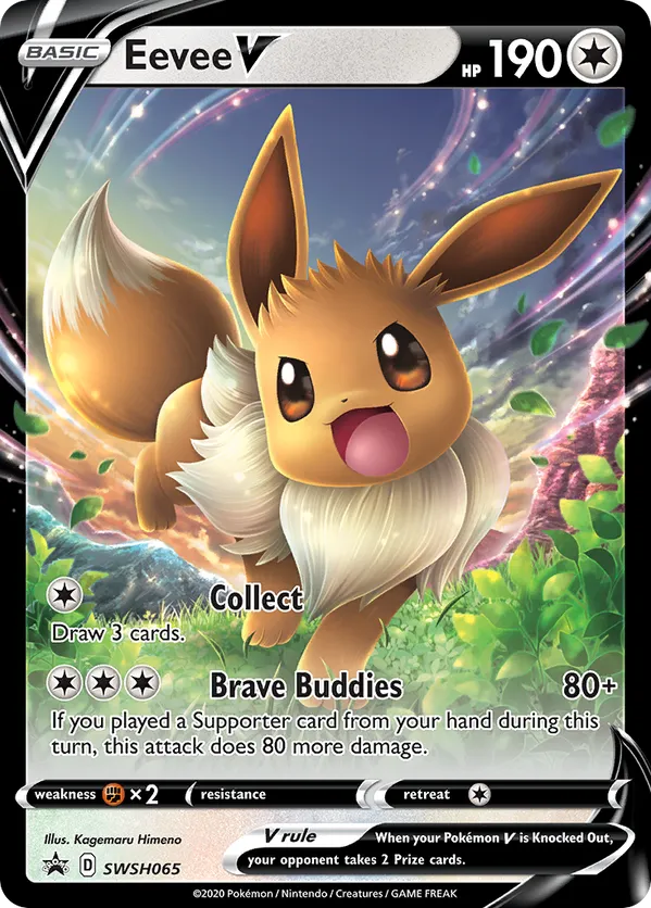 Eevee V SWSH065 - Sword & Shield Promo (HO)