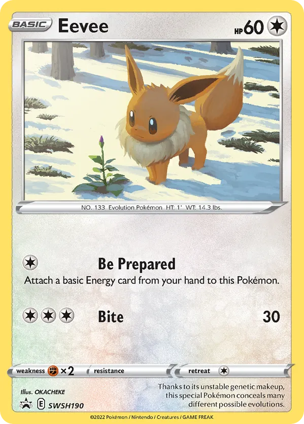 Eevee SWSH190 - Sword & Shield Promo (HO)