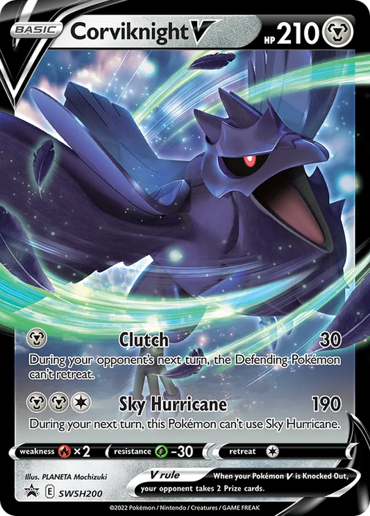 Corviknight V SWSH200 - Sword & Shield Promo (HO)