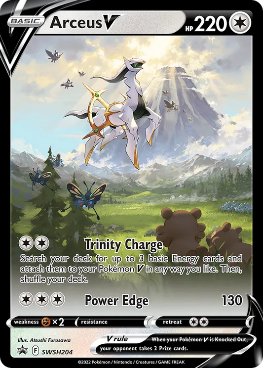 Arceus V SWSH204 - Sword & Shield Promo (HO)