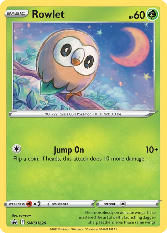 Rowlet SWSH220 - Sword & Shield Promo (HO)