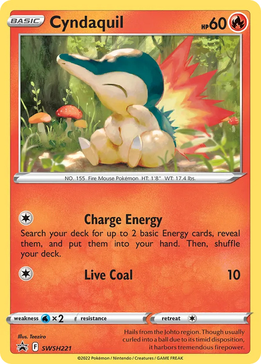 Cyndaquil SWSH221 - Sword & Shield Promo (HO)