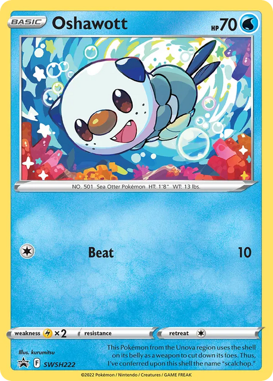 Oshawott SWSH222 - Sword & Shield Promo (HO)