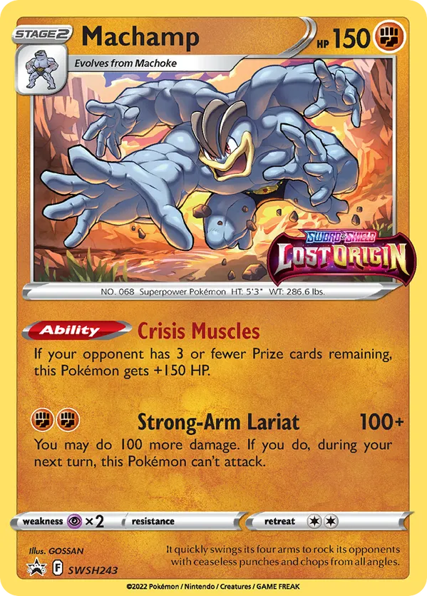 Machamp (Prerelease) SWSH243 - Sword & Shield Promo (HO)
