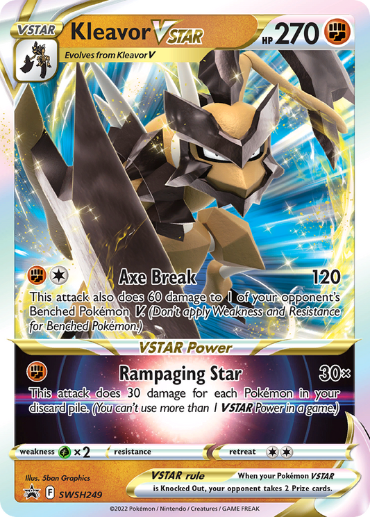 Kleavor VSTAR SWSH249 - Sword & Shield Promo (HO)