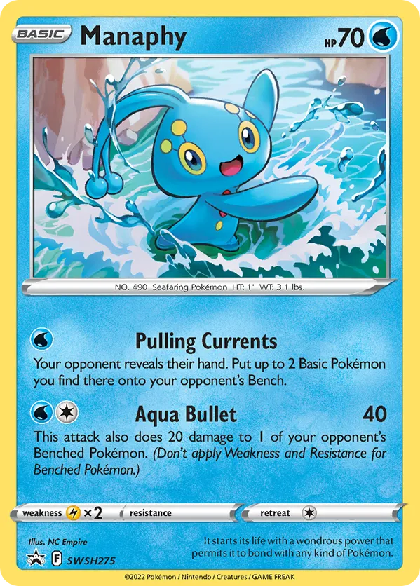 Manaphy SWSH275 - Sword & Shield Promo (HO)