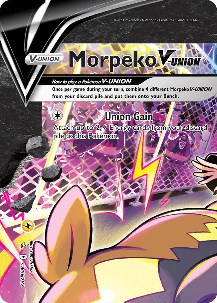 Morpeko V SWSH287 - Sword & Shield Promo (HO)
