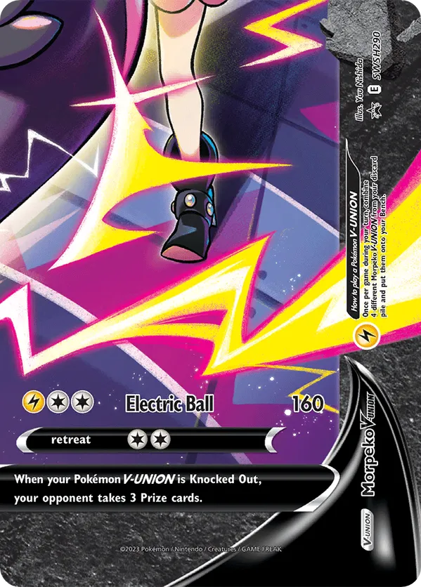 Morpeko V SWSH290 - Sword & Shield Promo (HO)