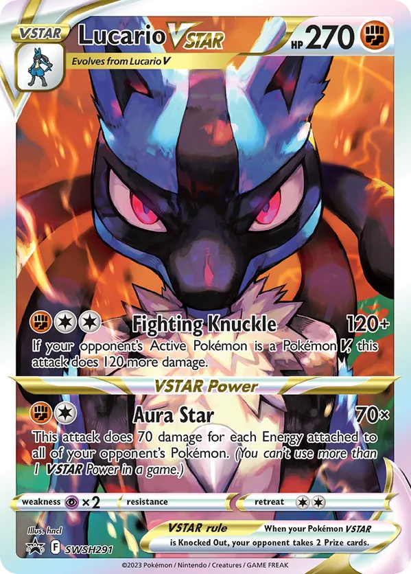 Lucario VSTAR SWSH291 - Sword & Shield Promo (HO)