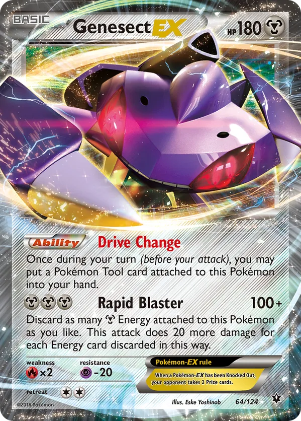 Genesect EX 64 - Fates Collide (HO)