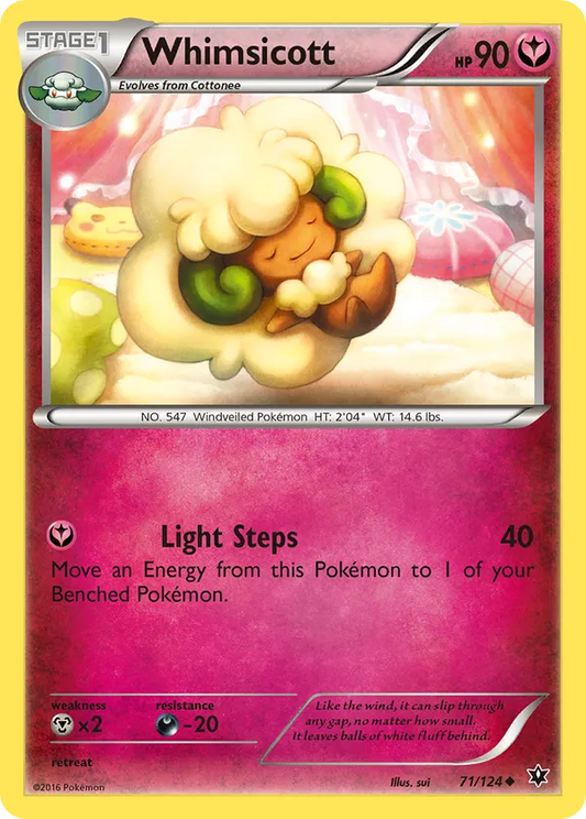 Whimsicott 71 - Fates Collide (RH)