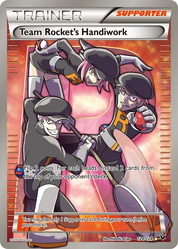 Team Rocket's Handiwork (Full Art) 124 - Fates Collide (HO)