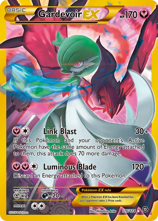 Gardevoir EX (Secret) 116 - Steam Siege (HO) - LP