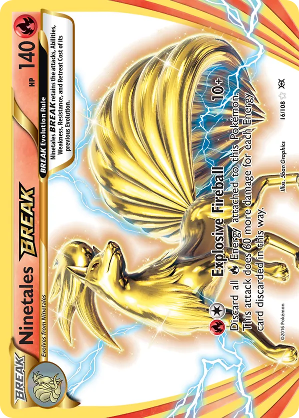 Ninetales BREAK 16/108 - Evolutions (HO)
