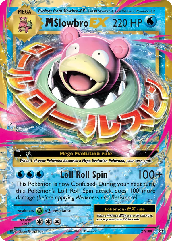 M Slowbro EX 27/108 - Evolutions (HO)