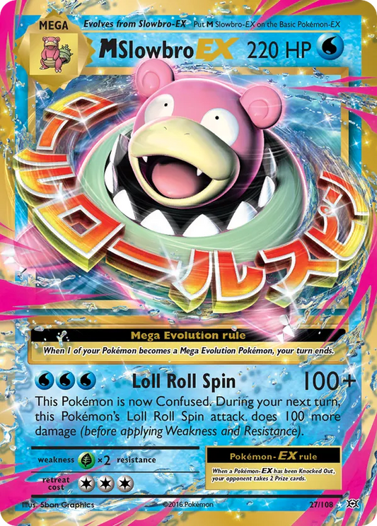 M Slowbro EX 27/108 - Evolutions (HO)