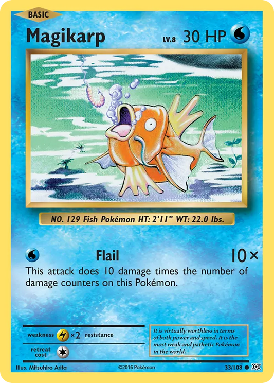 Magikarp 33/108 - Evolutions (RH)