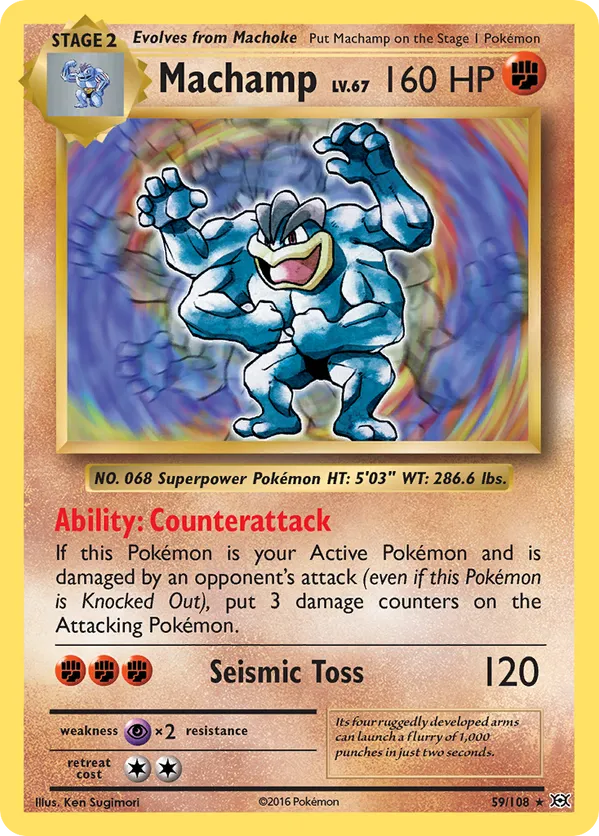Machamp 59/108 - Evolutions (HO)