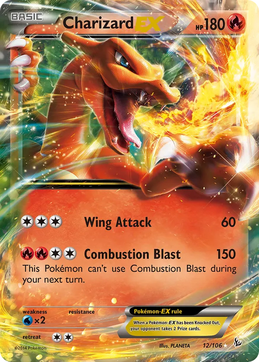 Charizard EX (12) 12 - Flashfire (HO)