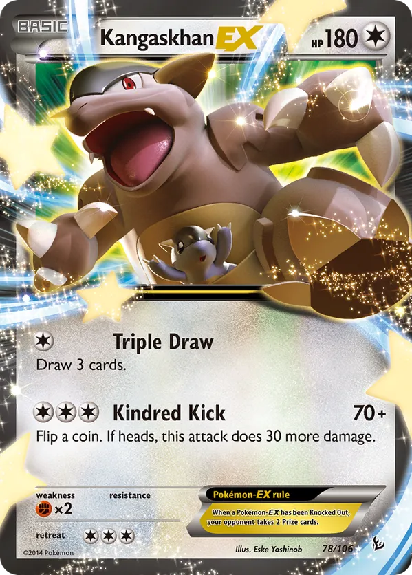 Kangaskhan EX 78 - Flashfire (HO)