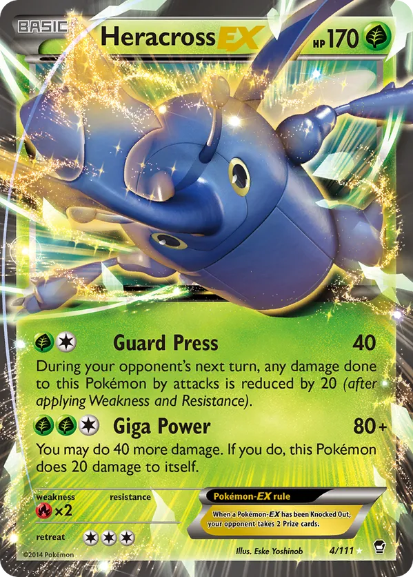 Heracross EX 4 - Furious Fists (HO)