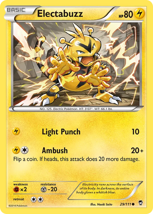 Electabuzz 29 - Furious Fists (RH)