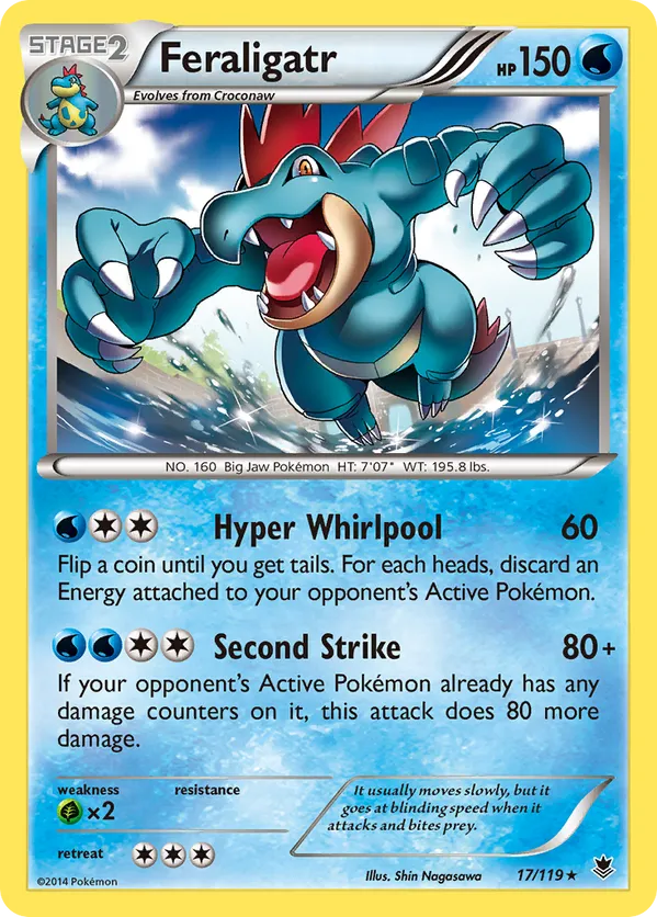 Feraligatr 17 - Phantom Forces (HO)