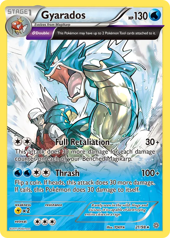 Gyarados (21) 21 - Ancient Origins (HO)