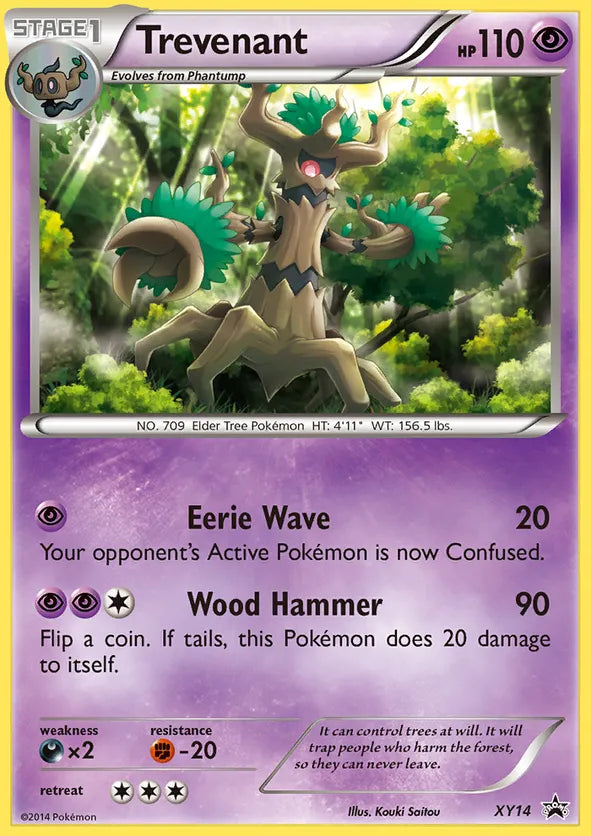 Trevenant XY14 - XY Promos (HO)