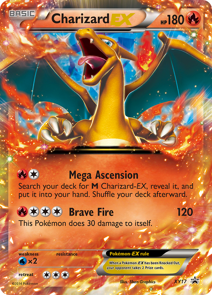 Charizard EX XY17 - XY Promos (HO)
