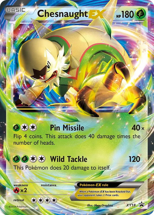 Chesnaught EX XY18 - XY Promos (HO)