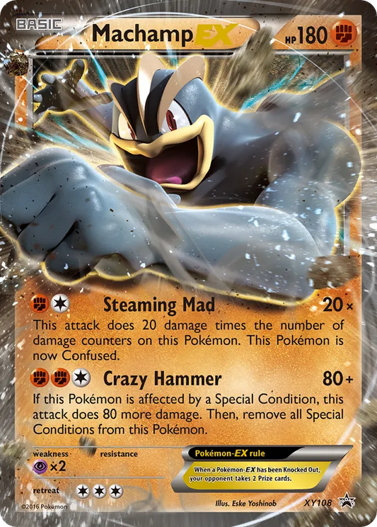Machamp EX XY108 - XY Promos (HO)
