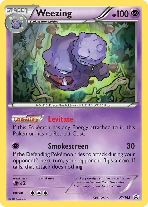 Weezing XY163 - XY Promos (HO)