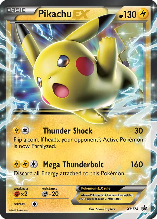 Pikachu EX XY174 - XY Promos (HO)