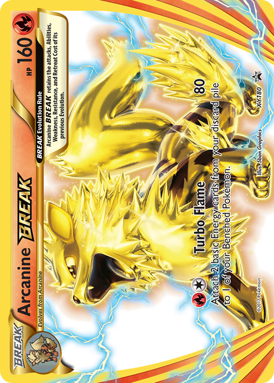 Arcanine BREAK XY180 - XY Promos (HO)