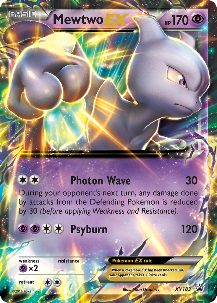 Mewtwo EX XY183 - XY Promos (HO)