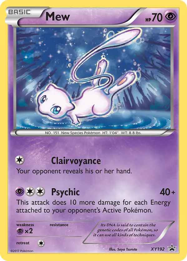 Mew XY192 - XY Promos (HO) - MP