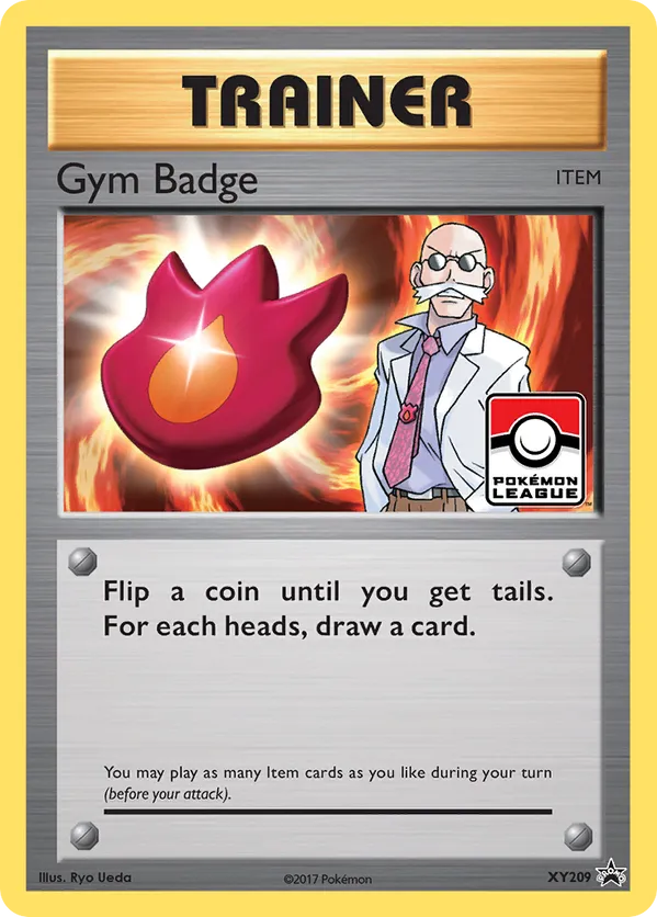 Gym Badge (Blaine) XY209 - XY Promos (HO)